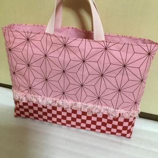 可愛いレッスンバッグ＊ハンドメイド(レッスンバッグ)