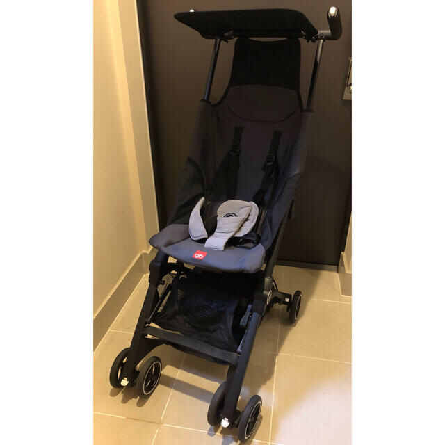 新品・未使用) 【数回のみ使用、美品】ポキット b型ベビーカー