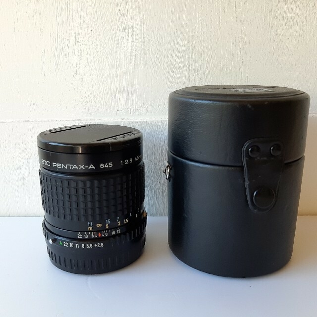 PENTAX(ペンタックス)のpentax645用　45mm 2.8 レンズ　美品 スマホ/家電/カメラのカメラ(レンズ(単焦点))の商品写真