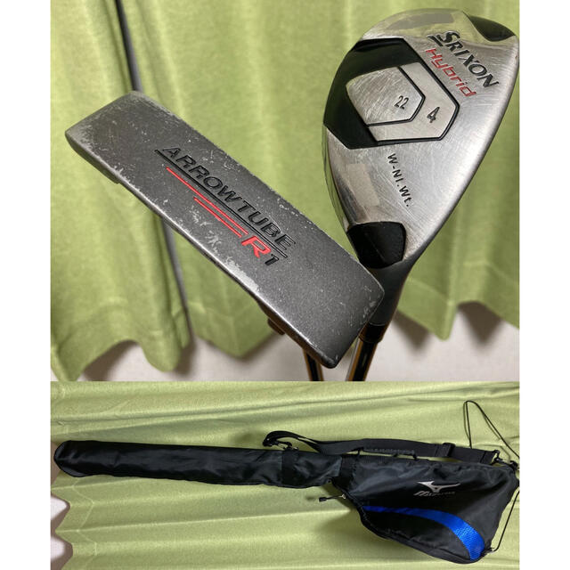 SRIXON 4番ユーティリティ パター クラブケース付