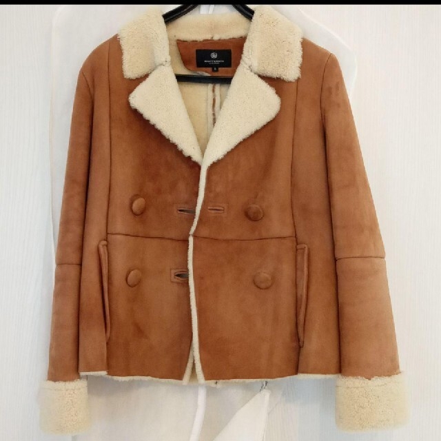 せても UNITED ARROWS リアルムートンジャケット 羊革 04HmG ...