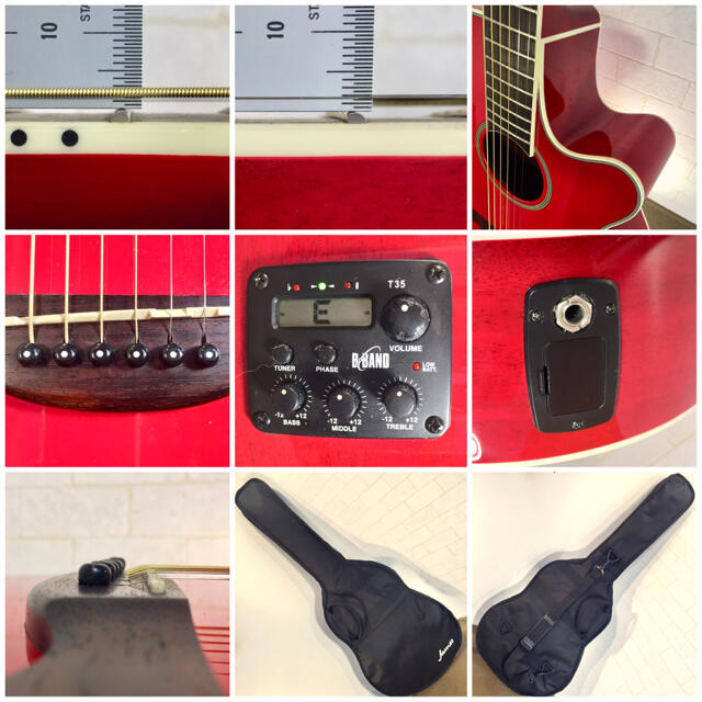 James(ジェームス)のa様専用 1296.James JE450LRB/トップ単板/低弦高調整済み 楽器のギター(アコースティックギター)の商品写真
