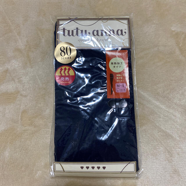 tutuanna(チュチュアンナ)の新品未使用✨タイツ レディースのレッグウェア(タイツ/ストッキング)の商品写真