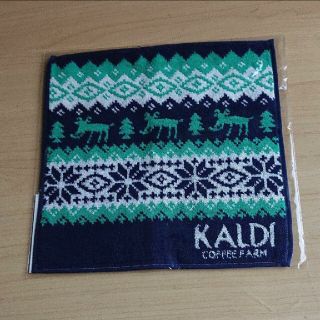 カルディ(KALDI)のカルディ　今治タオル(ハンカチ)