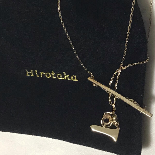 UNITED ARROWS(ユナイテッドアローズ)のヒロタカ　ロング　バーネックレス　ダイヤ　hirotaka ユナイテッドアローズ レディースのアクセサリー(ネックレス)の商品写真