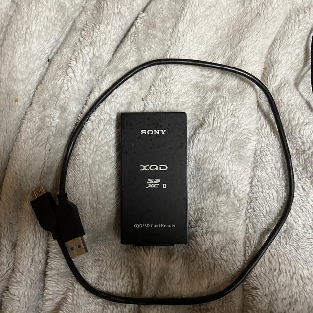 SONY(ソニー)のMRW-E90 XQD/SDカードリーダー [USB3.0] スマホ/家電/カメラのPC/タブレット(PC周辺機器)の商品写真