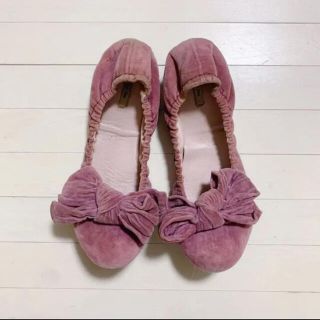 ミュウミュウ(miumiu)のmiu miu / バレエシューズ　※最終値下げ(バレエシューズ)