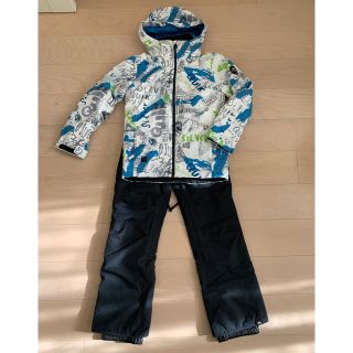 クイックシルバー(QUIKSILVER)の☆さっち様☆クイックシルバー　スノボウェア　スキーウェア　セット　140 150(ウエア)