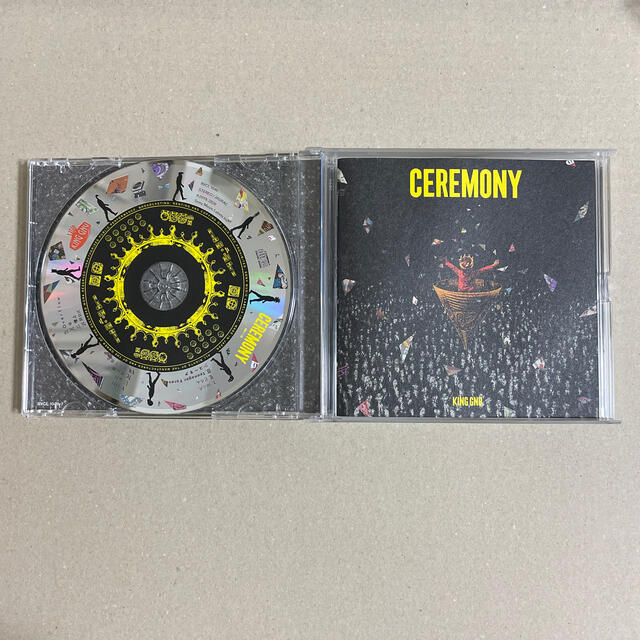 ピック付き CEREMONY（初回生産限定盤） キングヌー King Gnu 2