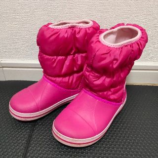 クロックス(crocs)のクロックス　スノーブーツ　17.5センチ(ブーツ)