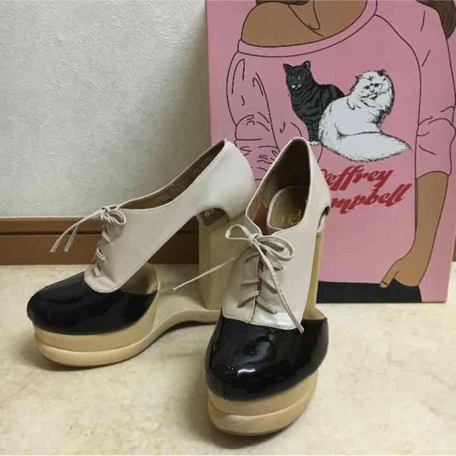 JEFFREY CAMPBELL(ジェフリーキャンベル)のジェフリーキャンベル レースアップ レディースの靴/シューズ(ハイヒール/パンプス)の商品写真