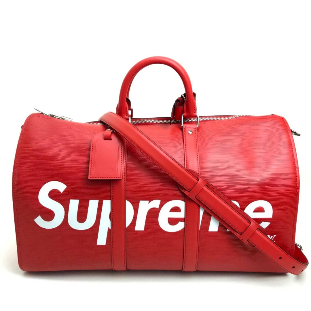 SUPREME シュプリーム SUPREMExLOUIS VUITTON シュプリーム モノグラムカモボストンバッグ キーポル バンドリエール45 M43466