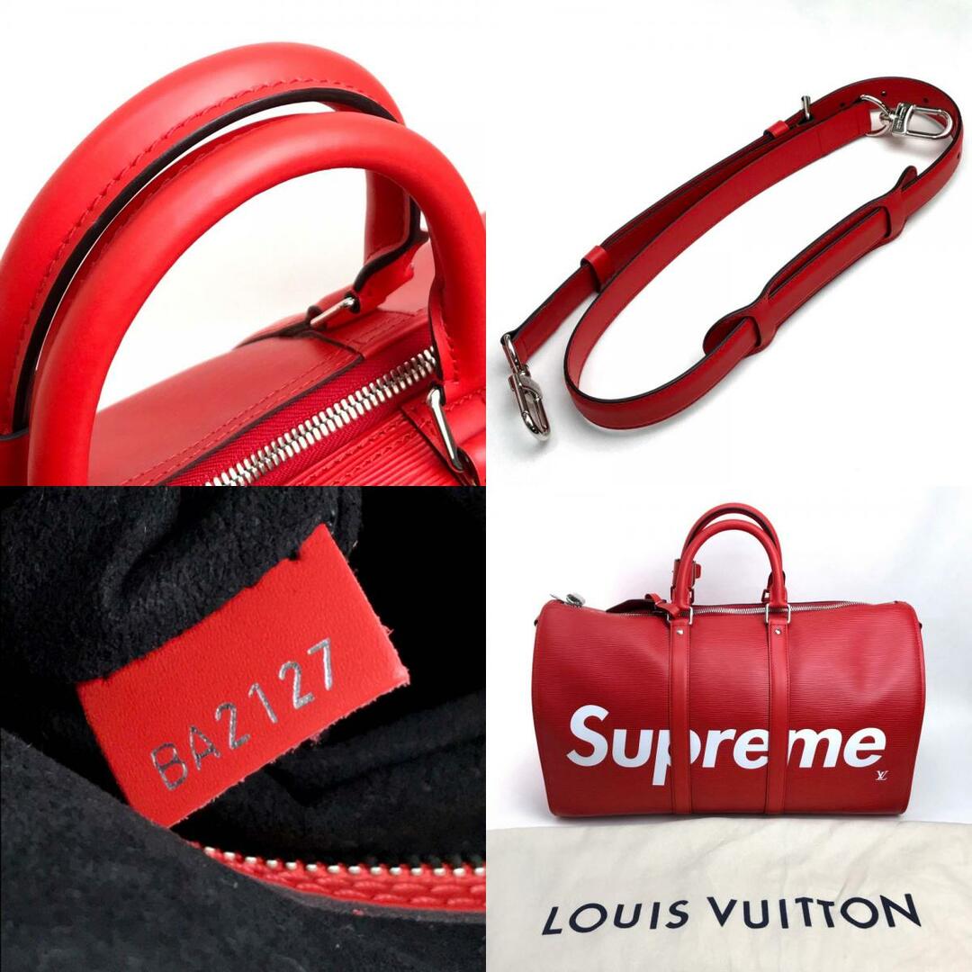 LOUIS VUITTON Supreme keepall キーポル