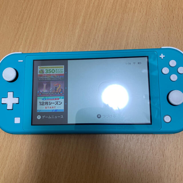 Nintendo Switch lite ターコイズ