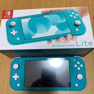 ニンテンドースイッチ(Nintendo Switch)のNintendo Switch lite ターコイズ(家庭用ゲーム機本体)