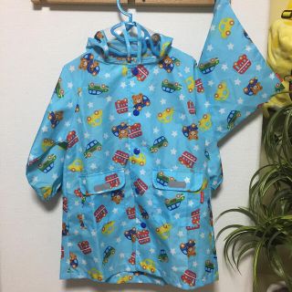 ミキハウス(mikihouse)の専用 ミキハウス プッチー レインコート ss 80〜90(レインコート)