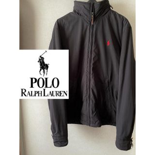 ポロラルフローレン(POLO RALPH LAUREN)の美品⭐︎ ポロラルフローレンマウンテンパーカー  多機能ナイロンジャケット  黒(ナイロンジャケット)