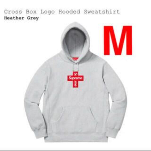 メンズSupreme Cross Box Logo Hooded Sweatshirt