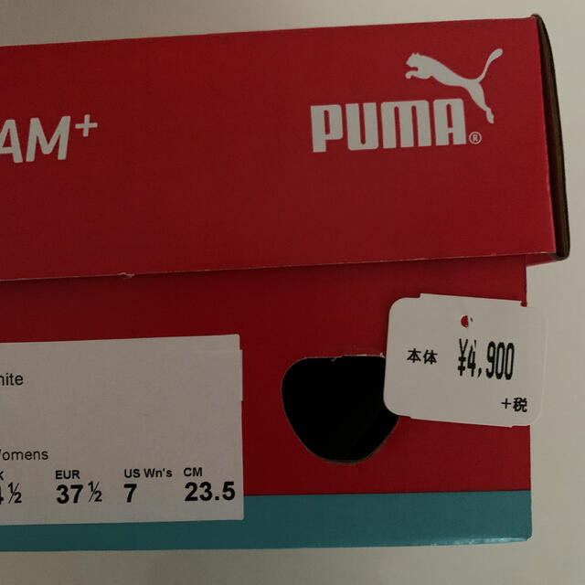 PUMA(プーマ)の新品★puma★プーマ　スリッポン　フラットシューズ　23.５cmcm レディースの靴/シューズ(スリッポン/モカシン)の商品写真