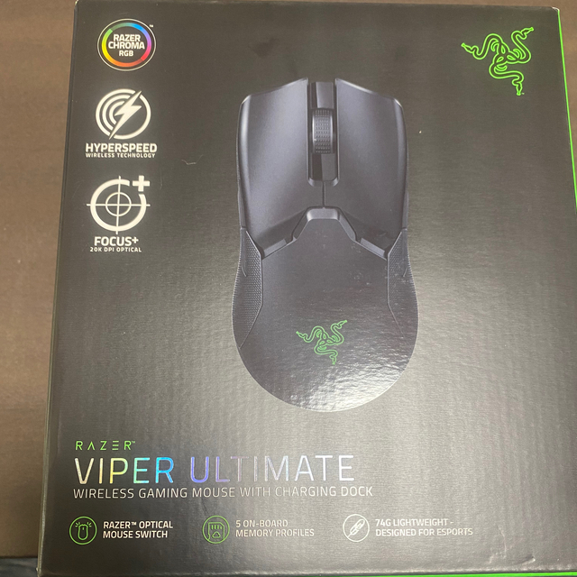 新品未開封品　Razer ゲーミングマウス Viper Ultimate