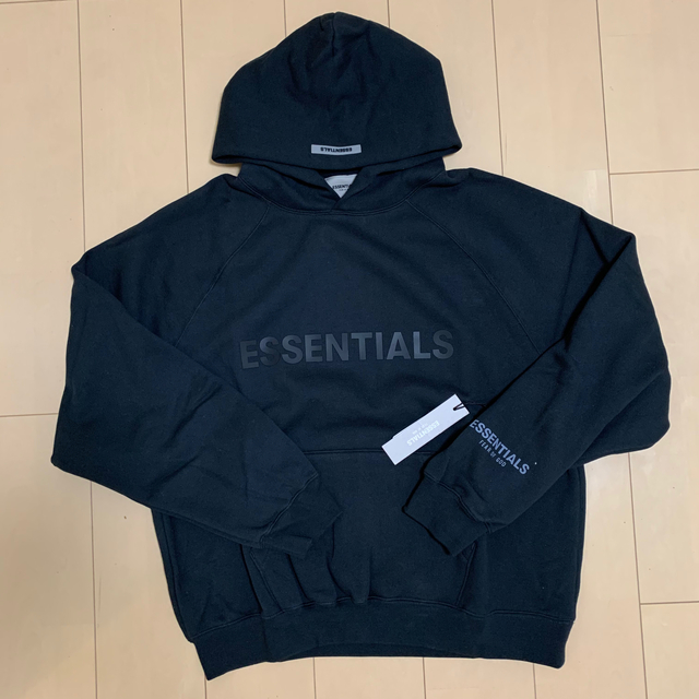 Fear Of God ESSENTIALS パーカー M 黒