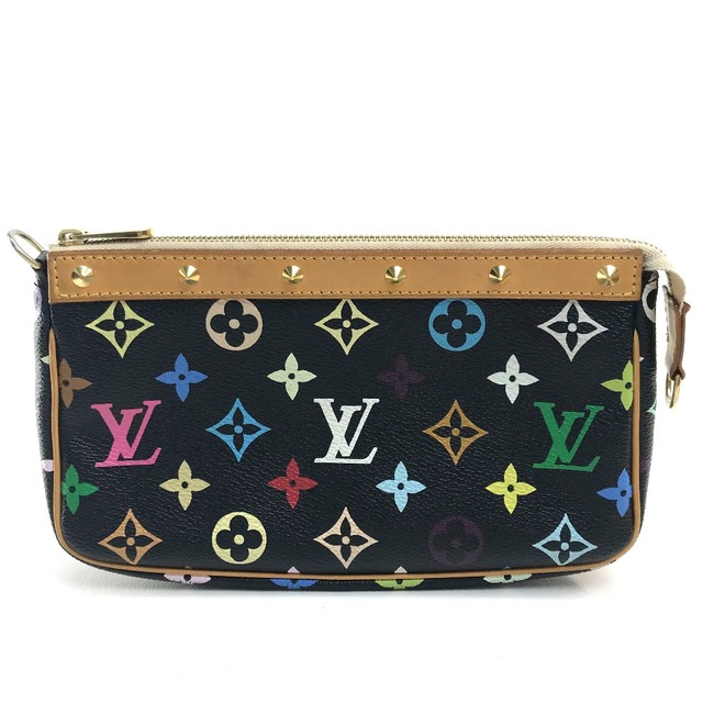 ルイヴィトン LOUIS VUITTON ポシェット・アクセソワール M92648 モノグラムマルチカラー ミニ ショルダーバッグ ポーチ モノグラムキャンバス ノワール ブラック×マルチカラー