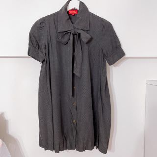 ヴィヴィアンウエストウッド(Vivienne Westwood)のvivienne westwood ワンピースシャツ(シャツ/ブラウス(半袖/袖なし))