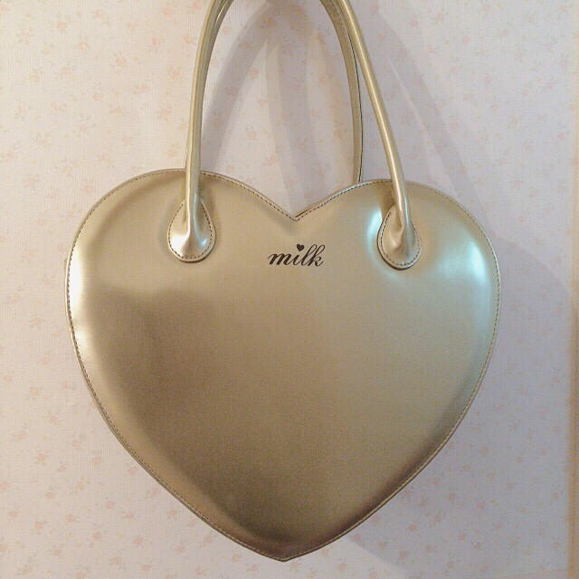 MILK(ミルク)のみいち様専用♡MILKハートバッグ レディースのバッグ(トートバッグ)の商品写真