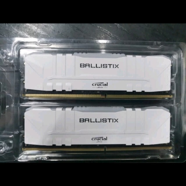 スマホ/家電/カメラメモリーBallistix White RGB 2x8GB