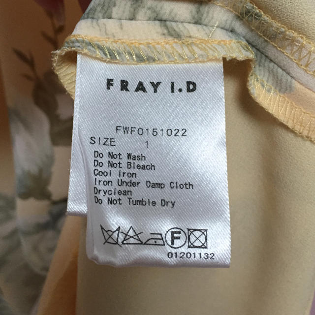 FRAY I.D(フレイアイディー)のFRAY I.D❁花柄シフォンワンピース レディースのワンピース(ミニワンピース)の商品写真