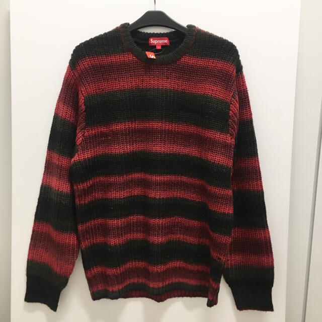 新品Supreme Ombre Stripe Sweater