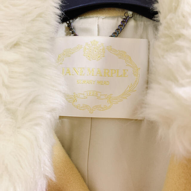 JaneMarple(ジェーンマープル)の【美品】Jane Marple♡プリンセスファーコート♡マスタード レディースのジャケット/アウター(ロングコート)の商品写真