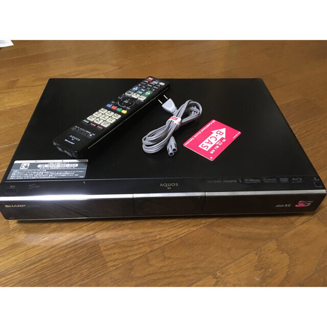 SHARP(シャープ)のSHARP BD-HDW63 ブルーレイレコーダー スマホ/家電/カメラのテレビ/映像機器(ブルーレイレコーダー)の商品写真