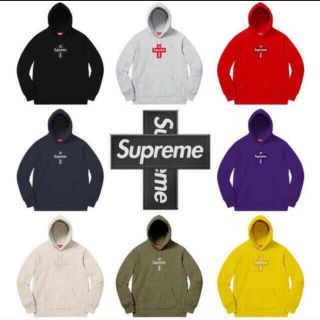 シュプリーム(Supreme)のsupreme cross  BOX(パーカー)