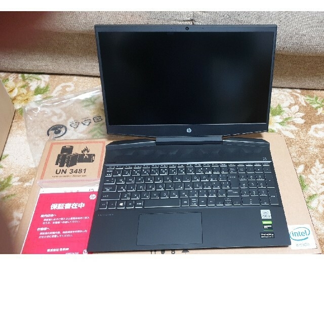 HP(ヒューレットパッカード)のHP Pavilion Gaming Laptop15 スマホ/家電/カメラのPC/タブレット(ノートPC)の商品写真