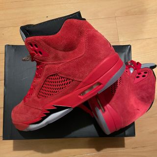 ナイキ(NIKE)のNIKE Air Jordan 5 RETRO RED 29cm 新品未使用(スニーカー)