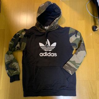 アディダス(adidas)のアユ様専用●未使用●adidas originals・カモフラパーカー・Oサイズ(パーカー)