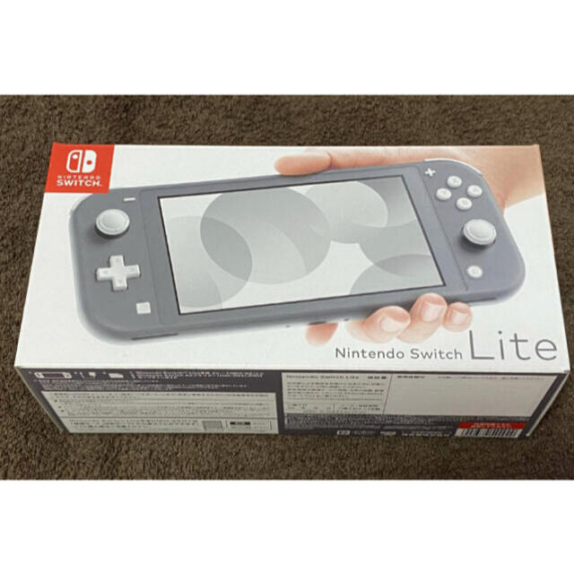 Nintendo Switch Lite 本体 グレー - 携帯用ゲーム機本体