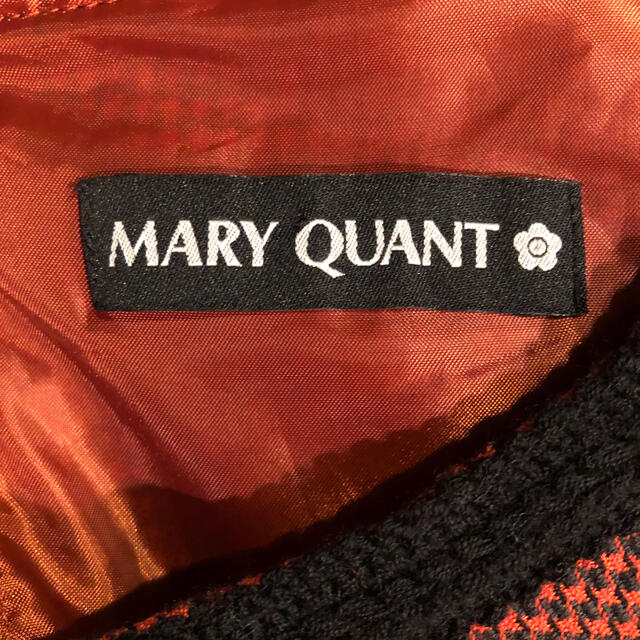 MARY QUANT(マリークワント)のマリークワント　ワンピース　冬用　チェック柄　レディース　美品 レディースのワンピース(ひざ丈ワンピース)の商品写真