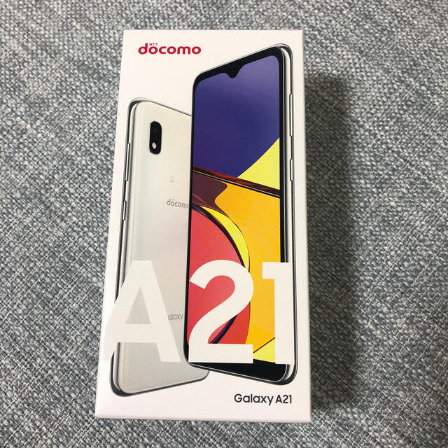 Galaxy(ギャラクシー)のGalaxy A21 ホワイト スマホ/家電/カメラのスマートフォン/携帯電話(スマートフォン本体)の商品写真