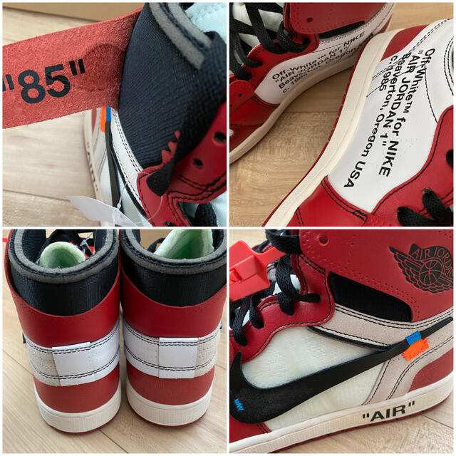 NIKE(ナイキ)の新品　AIR JORDAN 1 Chicago Off White 29 cm  メンズの靴/シューズ(スニーカー)の商品写真