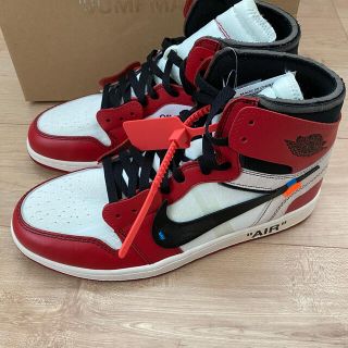 ナイキ(NIKE)の新品　AIR JORDAN 1 Chicago Off White 29 cm (スニーカー)