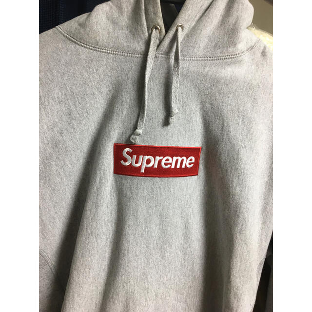 トップスsupreme box logo XL パーカー