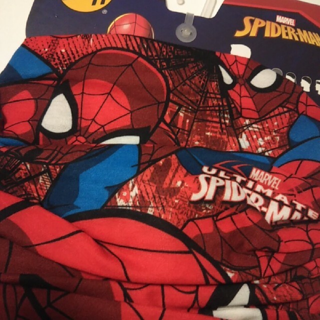 新品　Buff  ネックウォーマー　キッズ　スパイダーマン キッズ/ベビー/マタニティのこども用ファッション小物(帽子)の商品写真