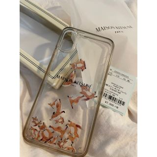 メゾンキツネ(MAISON KITSUNE')の【専用】メゾンキツネiPhoneX.XSケース　YOGA FOX(iPhoneケース)