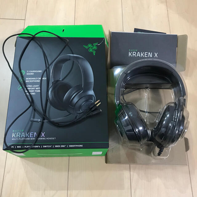 【送料込み】Razer KRAKEN X ゲーミングヘッドセット