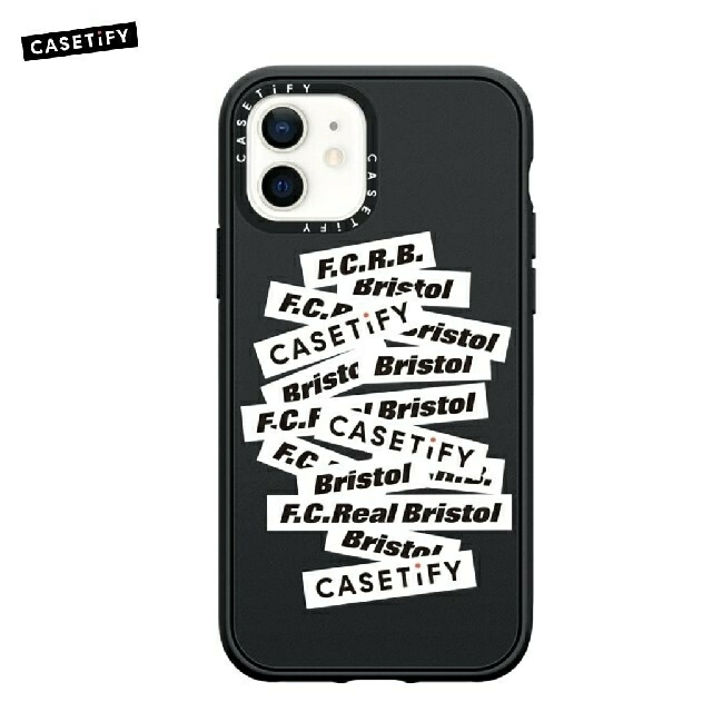 iPhoneケースF.C.Real Bristol 12/12 Pro BLACK CASE