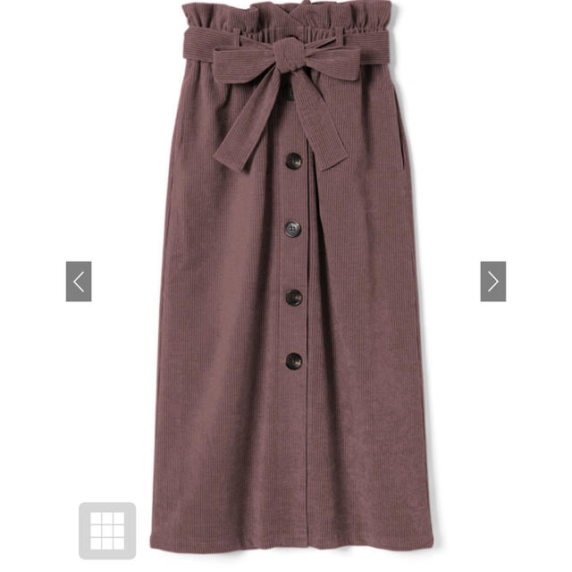 GRL(グレイル)の【ルマ様専用】GRL♡ ベルト付コーデュロイボタンスカート レディースのスカート(ロングスカート)の商品写真