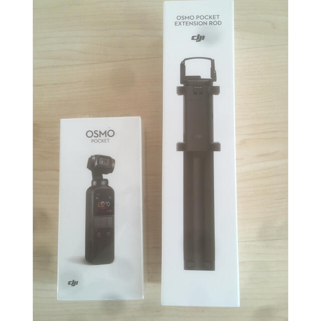 DJI オズモポケット　OSMO POCKET 未開封　未使用　延長ロッド付き1400分本体総質量