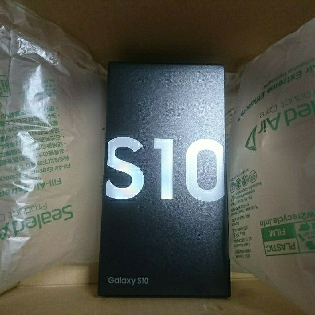 スマートフォン本体Galaxy S10 Prism White  SUMSON (新品/未開封)